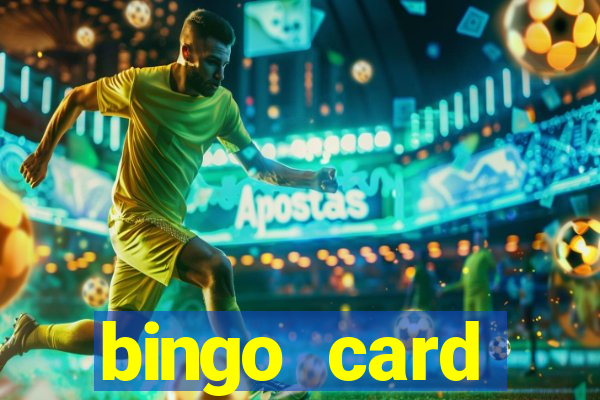 bingo card generator with pictures